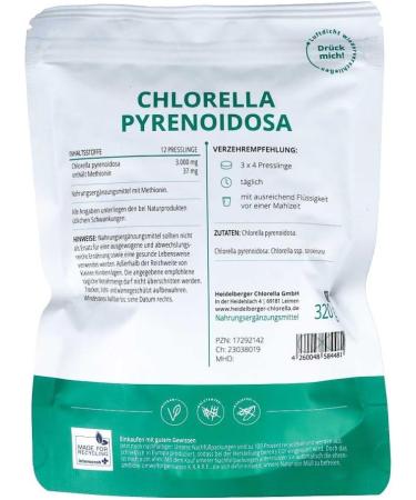 Chlorella Pyrenoidosa Tablets - 1280 PCS | Premium Nutritional Supplement | International Shipping - Buy Online on GoSupps.com