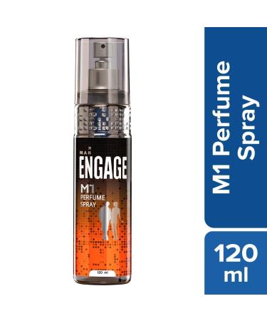 Engage M1 Perfume for Men Citrus and Woody Fragrance Scent Skin Friendly Perfume for Men Long Lasting Smell 120ml - Buy Online on GoSupps.com