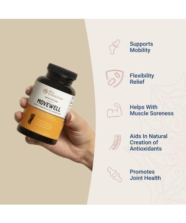 Live Conscious MoveWell 120 Capsules - Premium Joint & Mobility Support - Buy Online on GoSupps.com
