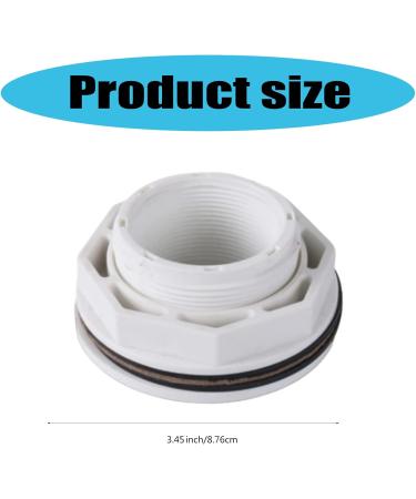 Lot de 2 adaptateurs de retour de piscine en PVC et rondelles scell es pour syst mes d'entr e de piscine Pi ces d'entretien de rechange - Buy Online on GoSupps.com