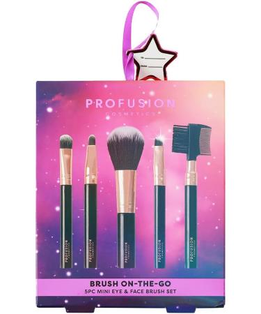 Profusion Cosmetics Euphoric Glam Brush On The Go Holiday Glam Essentials for Achieving Flawless Looks Anywhere Raise Your Beauty Routine With this Travel-friendly Makeup Brush from Day to Night - Buy Online on GoSupps.com