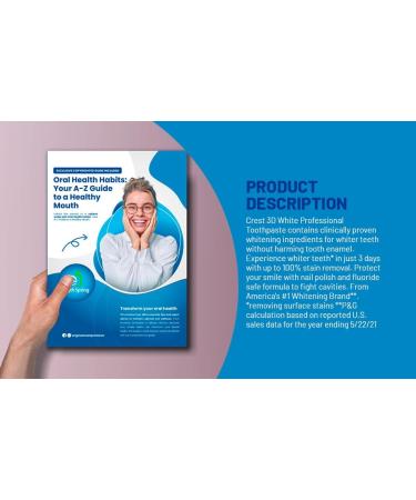 Crest 3D White Brilliance Pro Enamel Protect Toothpaste 3-Pack - Includes Tooth Squeezer & No-Mess Caps | Better Oral Health Guide | International Shipping - Buy Online on GoSupps.com
