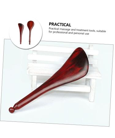 2pcs Wooden Scraping Tablets - Facial Massage Boards & Wood Massage Tools for Home Spa Therapy - Best Scraping Massage Sticks & Squeegees - Buy Online on GoSupps.com