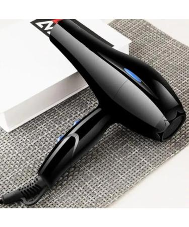 Hair Dryer with Concentrator Nozzle 1800 Watts Black and Blue - Buy Online on GoSupps.com