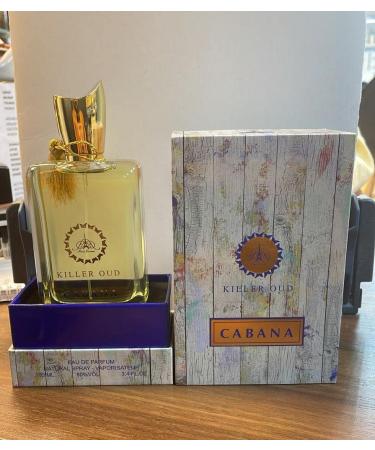 Paris Corner Killer Oud Cabana Eau De Parfum Men Spray Fragrance Scent 3.4 Fl Oz PERFUMES