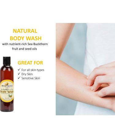 Bee By The Sea Body Wash and Body Butter Skin Care Bundle Set Naturally Enriched with Sea Buckthorn and Honey for All Skin Types - Buy Online on GoSupps.com