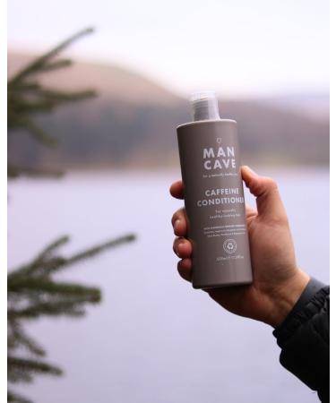 ManCave Caffeine Conditioner 500ml for Men | Encourage Healthy Hair Growth | Vegan & Eco-Friendly | Made in England - Buy Online on GoSupps.com