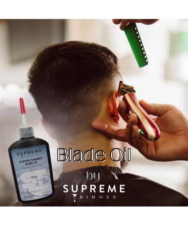 Supreme Trimmer Hair Clipper Blade Oil - 4 FL OZ Anti-Rust Lubricant for Blades - STO710 - Buy Online on GoSupps.com
