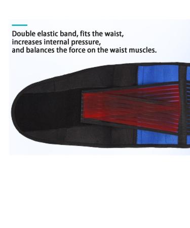 Buy 5XL 6XL Lower Back Support Brace | Posture Corrector & Lumbar Decompression Belt for Pain Relief - Large Blue - 2024 - Buy Online on GoSupps.com