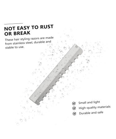 Minkissy 11-Part Hair Cutting Tool Holder Set - Premium Hair Razors & Thinning Tools - 17.5x2cm Red - International Shipping Available - Buy Online on GoSupps.com