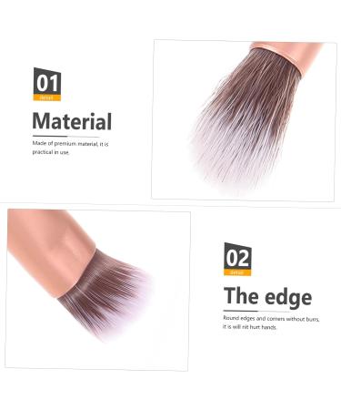 Baluue 120 Pcs Makeup Brush Eye Shadow Brush Mineral Eyeshadow Double Sided Brush Golden Artificial Fiber - Buy Online on GoSupps.com