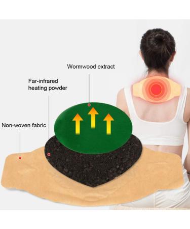 Natudeco 10-Piece Moxibustion Heating Pillows for Neck & Shoulders - Relaxation & Relief Plaster | Acupuncture Point Stickers for Travel Sports & Office Use - Buy Online on GoSupps.com
