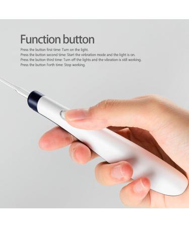 Electric Ear Cleaner - Vibrating Ear Wax Remover with LED Light & 4 Tips | Portable Ear Cleaning Tool for International Shipping - Buy Online on GoSupps.com