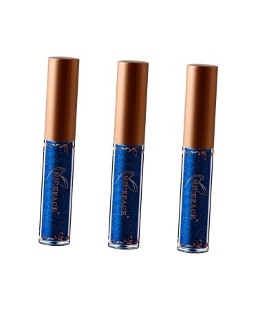 FRCOLOR 3pcs Color Eyeliner Liquid Eyeliner Colorful Eyeliner Pen Eye Shadow Diamond Metal Miss 1 count (Pack of 1) As Shownx3pcs