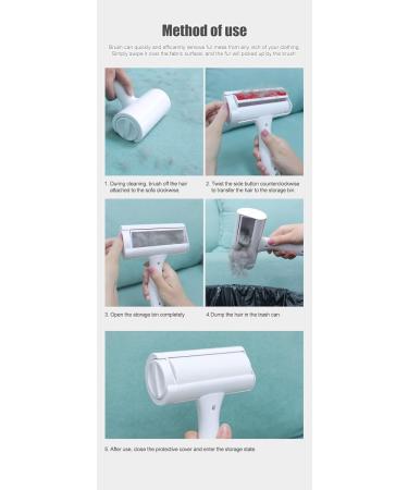 Reusable Cat & Dog Hair Remover | Portable Multi-Surface Lint & Hair Extractor for Furniture Sofa Car Seats & Bedding - Buy Online on GoSupps.com