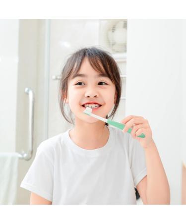Lurrose Panda Toothbrush for Kids Cartoon Whole Mouth Training Brush Cute & Deep Clean Baby Tooth Cleaner (1 Pack Green) - Buy Online on GoSupps.com