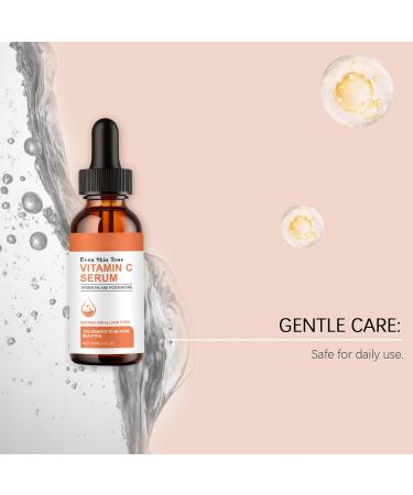 LinBomZony Vitamin C serum antiaging facial serum for the face with hyaluronic acid vitamin E for reducing wrinkles fine lines improving dark spots shrinking pores 6 6 pieces - Buy Online on GoSupps.com