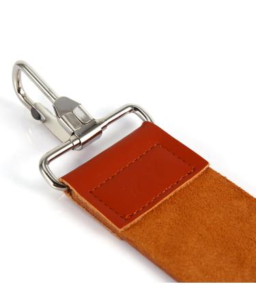 Premium Real Leather String for Razor - Durable Sharpening Belt for Hairdressers & Folding Knives - Buy Online on GoSupps.com