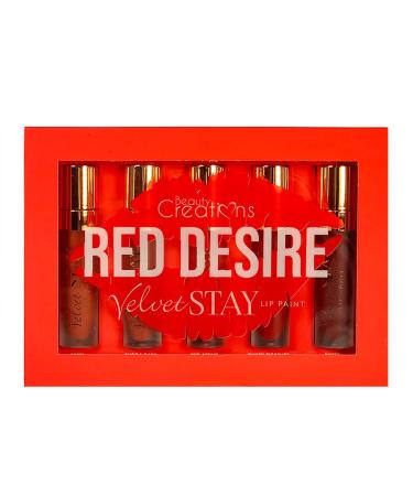 Red Desire Velvet Stay Lip Paint - Long-Lasting International Shipping Available - Buy Online on GoSupps.com