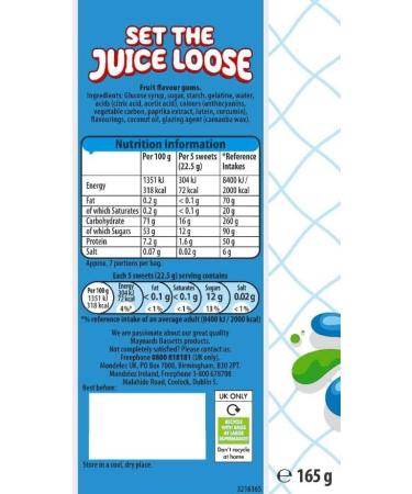 Maynards Bassetts Sports Mix 165g - Buy Online at [Your Company Name] - Buy Online on GoSupps.com