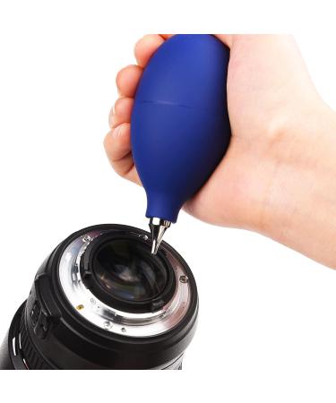 NAUZE Squeeze Ball Pump Duster for Hearing Aids - Silicone Air Blower Dust Cleaner for Watch Camera Lens - Black - Buy Online on GoSupps.com