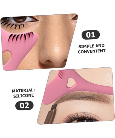 Didiseaon Protection Reusable Stencil Eyelash Lash Beginner for Hooded Guard Tools Stamp Auxiliary Eyeshadow - Buy Online on GoSupps.com