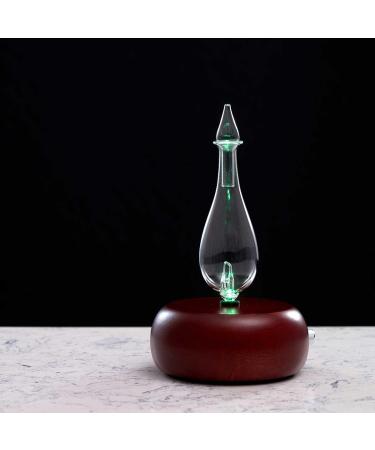 Buy Magnificent 2.0 Nebulizing Diffuser - Essential Oil/Aromatherapy - Dark Wood Base & Glass Reservoir | Organic Aromas - Buy Online on GoSupps.com
