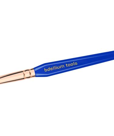 Bdellium Tools Golden Triangle 934 Precision Concealer Brush - Vegan Soft Synthetic Fibers - Perfect for Concealing - Blue - 1pc - International Shipping Available - Buy Online on GoSupps.com