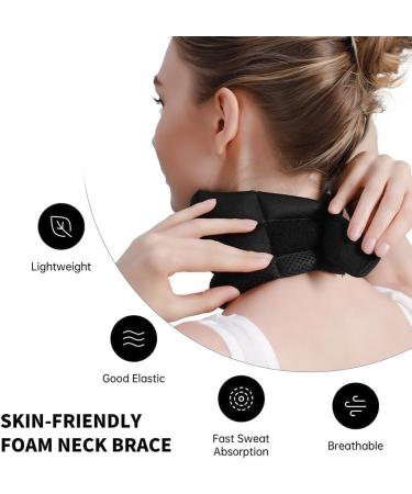 Soft Foam Cervical Collar Neck Support Brace Helps Stabilize Vertebrae & Relieve Spinal Pressure for Men Women 1pcs yl-105023(Color:3pcs) - Buy Online on GoSupps.com
