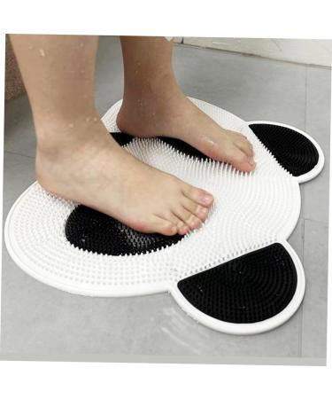 Beavorty Brosse de pour Dos avec Ventouses Tapis Exfoliant pour Salle de Bain Nettoyeur Motif Panda 45.00X35.00X0.50CM comme montr  - Buy Online on GoSupps.com