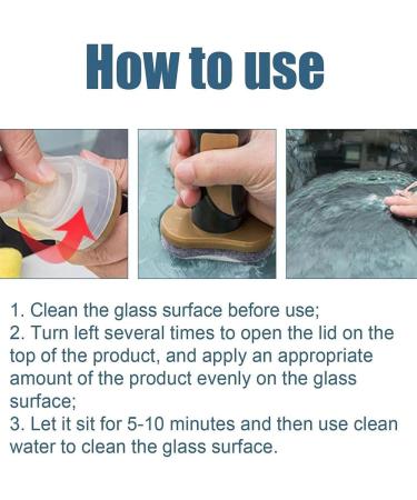 Glass Cleaning Board 2024 Glass Polish Mouse Glass Coating for Windshield Hydrophobic Glass Cleaning Board for Enhancing The Visual Effects of Automotive Windshields (Yellow) - Buy Online on GoSupps.com
