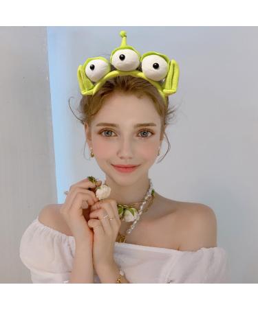 UNVOJL Plush Three-Eyed Headband Alien Headband Funny Anime Hairpin Monster Headband Cute Eyes Elastic Headband for Girls Women - Buy Online on GoSupps.com