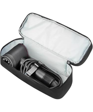 REMEK Hair Dryer Storage Bag | Large Capacity Hair Dryer Storage Organizer Travel Accessories Hair Dryer Handle Bag Gift for Friends Beings Black - Buy Online on GoSupps.com
