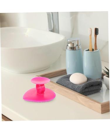 Collbath 5-Piece Heart-Shaped Bathing Brush Set for Kids | Multifunctional Silicone Hairbrush & Facial Cleansing Massager | Ideal for Bathing & Massage - Buy Online on GoSupps.com