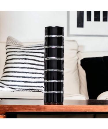 10ml Perfume Travel Atomizer with Gift Box from The essential atomizer Co. Black with Silver Ring Design - Buy Online on GoSupps.com