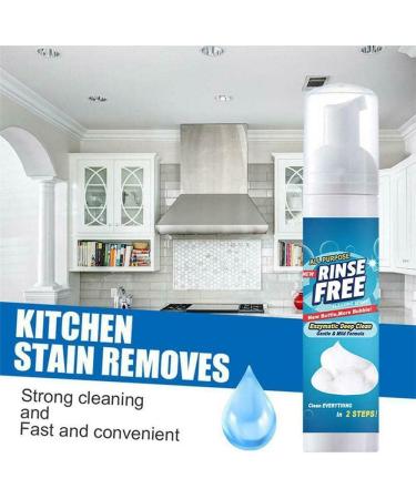 Powerful Rinse-Free Bubble Cleaner All Purpose Bubble Cleaner Kitchen Deep Cleaning Spray Powerful Stain Removal Kit Kitchen For Car and House Bathroom 3.52 oz (pack of 1) - Buy Online on GoSupps.com