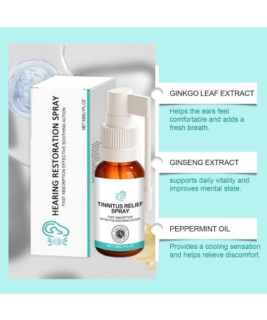 Bagalqio - Tinnitus Relief Spray - For RingingEars,Tinnitus Spray, Portable Tinnitus Relief Ear Spray,Natural Ingredients - 30ml  2 Pack - Buy Online on GoSupps.com