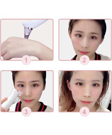 Kapmore Blackhead Removal Instrument Rechargeable USB Electric Pore Cleanser with Extraction Tools White - Buy Online on GoSupps.com