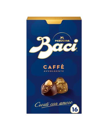 Perugina BACI PERUGINA Coffee Chocolate Fondants stuffed with Gianduia Box 200 g
