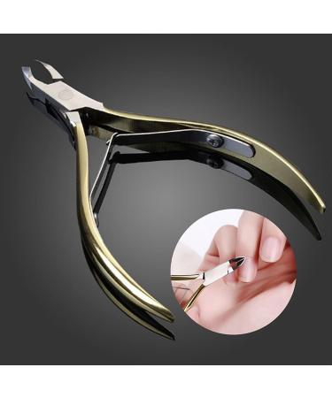 SVAASA Nail Clippers Stainless Steel Cuticle Nipper Cutter Scissors Clamp Nail Pliers Dead Skin Cut Toe Nail Clipper Manicure Pedicure Tool - Buy Online on GoSupps.com