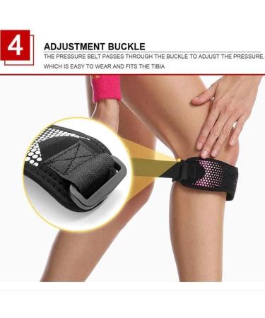 Running Knee Brace | Adjustable Patella Stabilizer for Knee Pain Relief in Hiking Soccer & Basketball - Buy Online on GoSupps.com