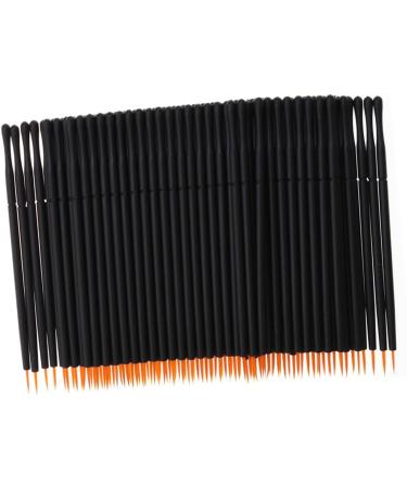 FOMIYES 200 Pcs Makeup Tools Eyeliner Brush Applicator Girl mediumx2pcs Blackx2pcs - Buy Online on GoSupps.com