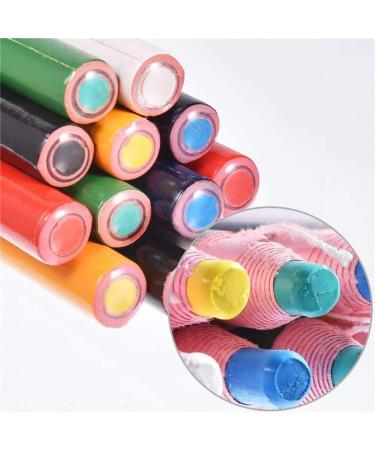 GCAMX 12PCS Sewing Mark Chalk Pencil Set - Erasable Pen for Tailor's Sewing Marking, 6 Colors - Buy Online on GoSupps.com