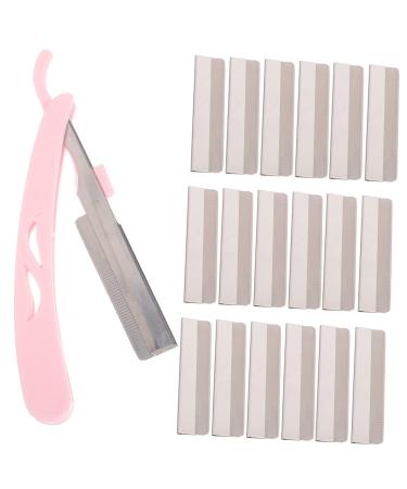 Didiseaon 1set Eyebrow Trimming Blade Eyebrow Trimmer Beard Shaver Hair Remover Tool Makeup Tool Kit Eyebrow Shaper Dermaplaning Shaving Tool Beard Trimmers Brow Razor Face Plastic Clippers