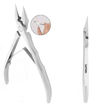 Professional nail nippers Soft Thin ingrown nails 16 mm blade Special pedicures Stainless steel Manual sharpening Curved - Buy Online on GoSupps.com