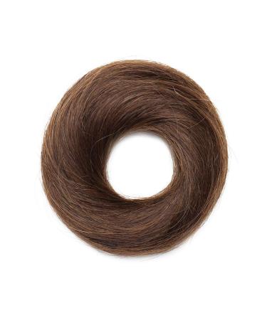 100% Human Hair Tie - Medium Brown Chocolate Brown Hair Accessories for Smooth Updos & Knots | 17g Real Hair Hair Tie - Buy Online on GoSupps.com