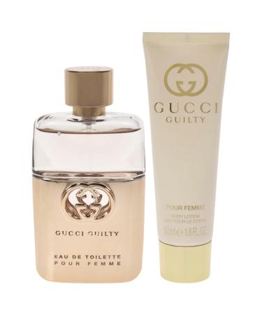 Gucci Guilty 1.6oz EDT Spray 1.6oz Body Lotion Women 2 Pc Gift Set - Buy Online on GoSupps.com