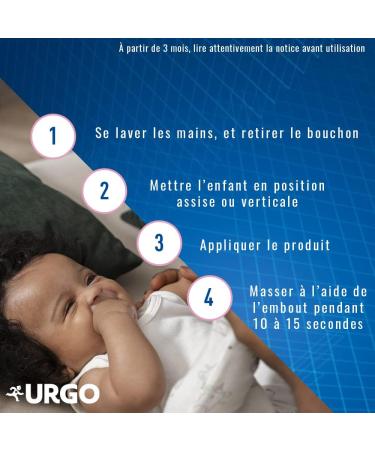 Urgo Filmogel Dentilia Soothes Gums for First Teeth | Natural Ingredients for Baby Care - Buy Online on GoSupps.com