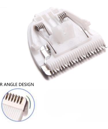 Wlauqueta 2X Sharp Ceramic Blade Head Knife for Easy Hair Clipper Fits HK668A 500A 610 Y218 Adult Child Hair Clipper White - Buy Online on GoSupps.com