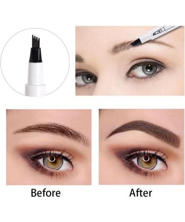 Eyebrow Pen Eyebrow Pencil for Professional Makeup Natural Brow 3pcs - Buy Online on GoSupps.com